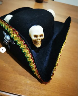 Sombrero Pirata Disfraz Calaveras