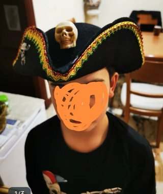Sombrero Pirata Disfraz Calaveras