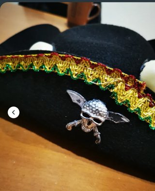 Sombrero Pirata Disfraz Calaveras