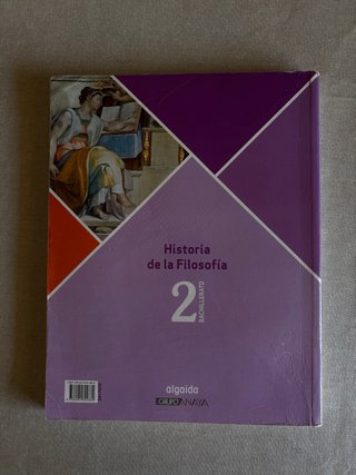 Historia de la filosofía, 2 Bachillerato