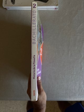 Historia de la filosofía, 2 Bachillerato