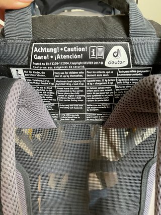 Mochila Portabebés Deuter Kid Comfort Lite