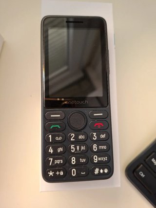 Teléfono Móvil One Touch Negro 4022S