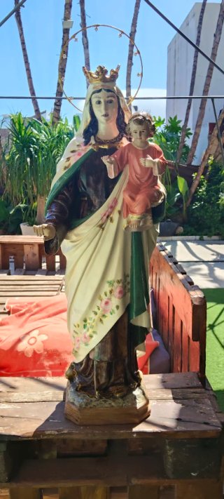 Virgen del Carmen 85cm (95cm con corona)