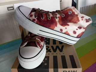 Botines plataforma B&W Talla 36.