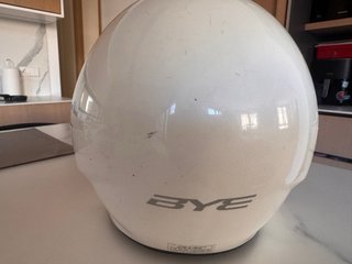 Casco Moto Blanco BYE