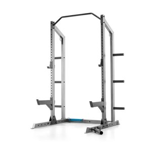 Jaula gimnasio completa con pesas y barras