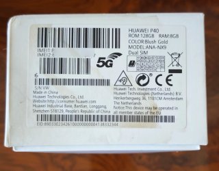 HUAWEI P40 8GB/128GB – NUEVO A ESTRENAR