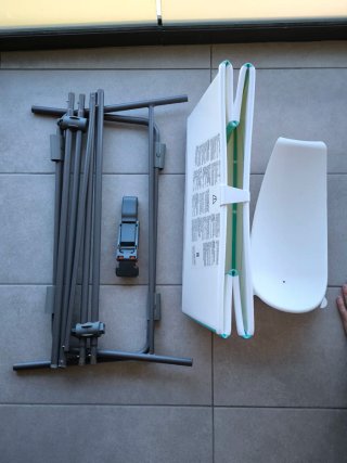 Bañera Stokke Flexible Bath con asiento