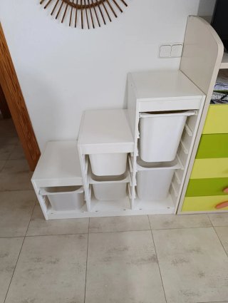 Mueble Almacenaje Blanco Ikea Trofast