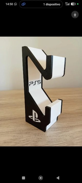 Soporte Mando PS5 y Xbox Negro/Blanco