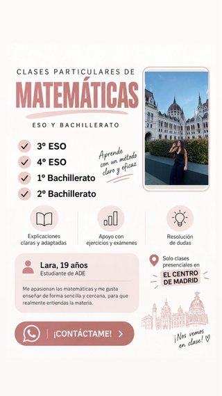 clases particulares de matematicas