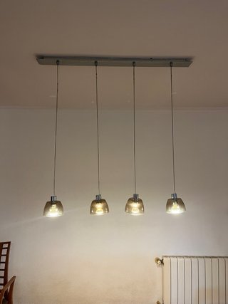 Lámpara Colgante Salón 4 Focos
