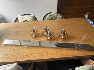 Lámpara Colgante Salón 4 Focos