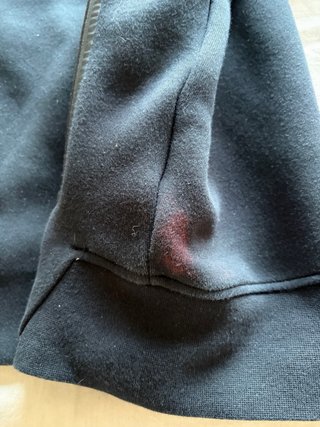 Felpa Nike Tech Nera con Cappuccio e Cerniera Completa