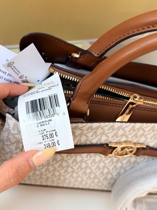 Bolso Michael Kors Beige y Marrón