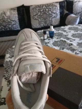 Zapatillas Fila niño azul y gris