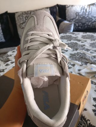 Zapatillas Fila niño azul y gris