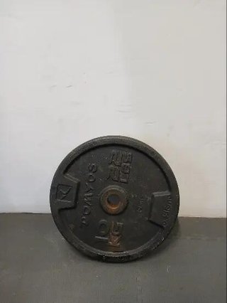 Disco Musculación 28 mm Hierro Reciclado 80 % 10 kg