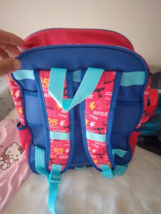 Mochila Escolar Infantil Cars Rayo McQueen