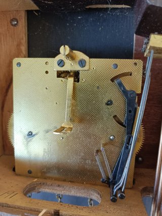 Reloj de pared antiguo Tempus Fugit