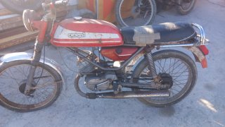 Derbi Antorcha GT 4V Roja y Plateada