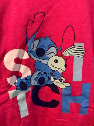 Sudadera Rosa Fucsia Disney Stitch Primark
