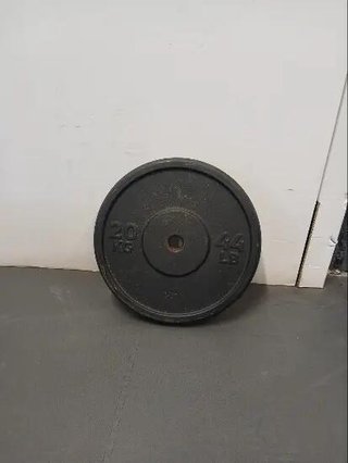 Disco Musculación 28 mm Hierro Parcialmente Reciclado 20 kg