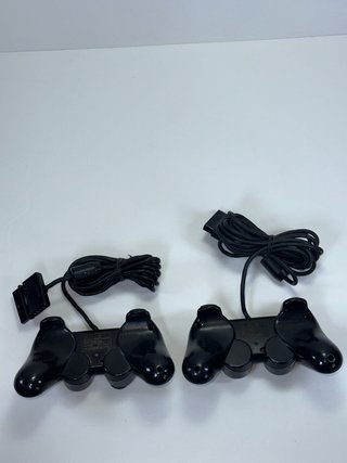 PS2 2 CONTROLLER PlayStation 2 Pad Joystic - Nero