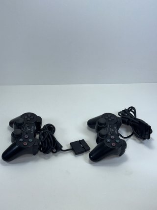 PS2 2 CONTROLLER PlayStation 2 Pad Joystic - Nero
