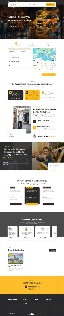 Negocio Taxis Lleida funcionando
