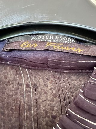 Camicetta vintage con lurex