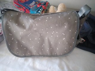 Bolso para carrito de bebé con estrellas