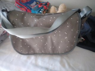 Bolso para carrito de bebé con estrellas
