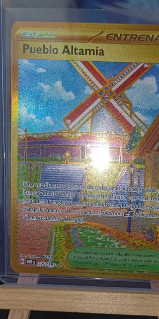 Carta Pokémon Estadio Pueblo Altamia