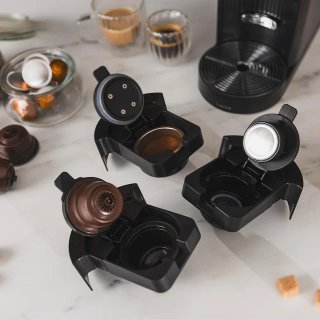 Cafetera Multicápsulas 3-1: Nespresso, Dolce Gusto