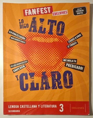 Lengua castellana y literatura 3 Secundaria