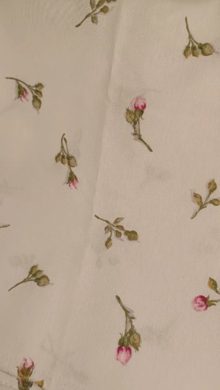 Lote retales loneta floral