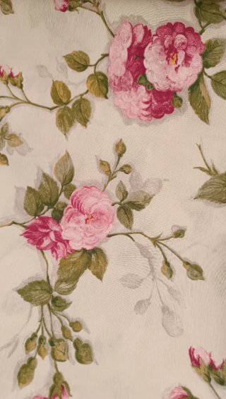 Lote retales loneta floral