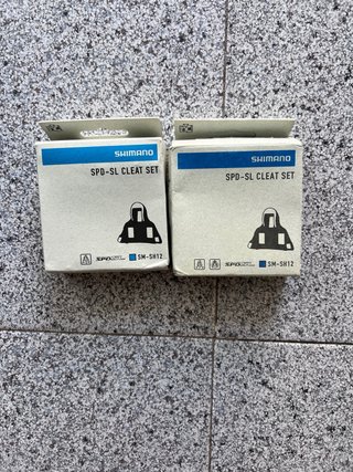 Calas Shimano SPD-SL SM-SH12 Azules