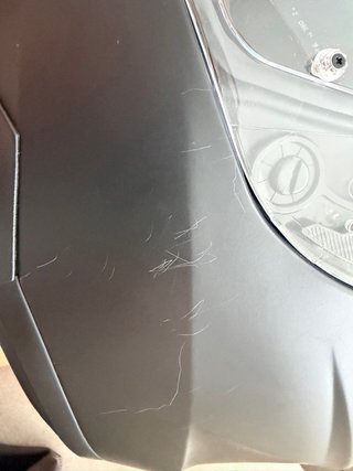 Casco de moto integral negro mate