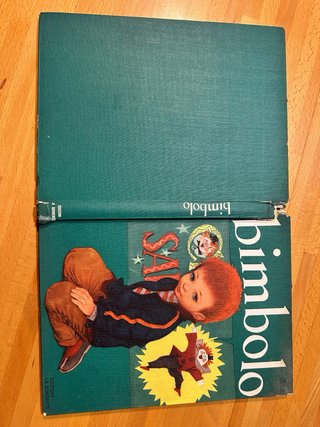 Libro d’epoca per ragazzi  "Bimbolo", anno 1960