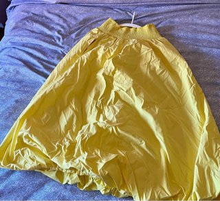 Falda larga balloon popelín T.L Stradivarius