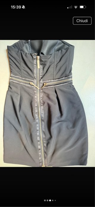 Abito Elisabetta Franchi nero taglia 44