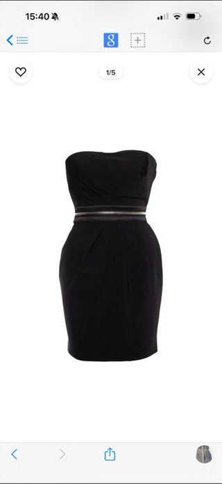 Abito Elisabetta Franchi nero taglia 44