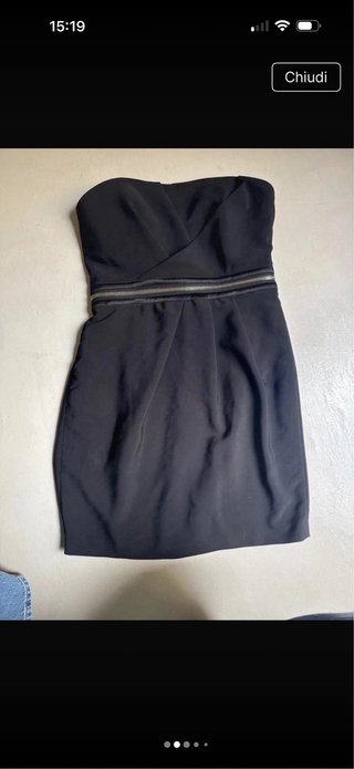 Abito Elisabetta Franchi nero taglia 44