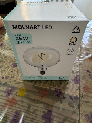 Lampadina LED MOLNART E27 4.2W 260lm 1800K