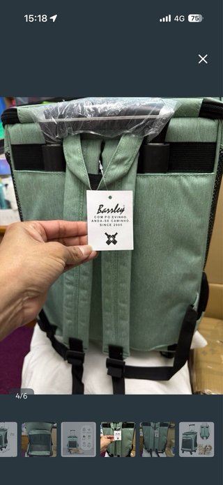 Mochila transportín para mascotas con ruedas