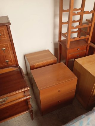 Mesitas de noche de madera