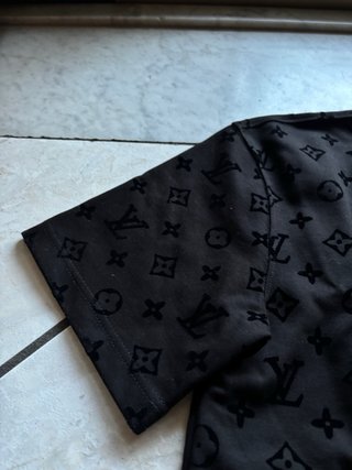 Maglia Louis Vuitton Nera Monogram Taglia M